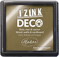 Aladine ink pad gold XL for crafting and decoration projects