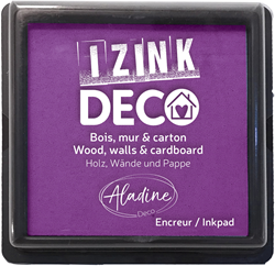 Aladine ink pad purple XL for creative decoration on wood and cardboard