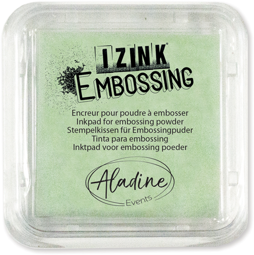 Aladine embossing ink pad 8x8 cm large for paper and stamping