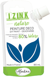 Aladine poster paint Izink Nature 80 ml blue eco-friendly