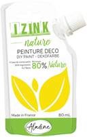 Aladine poster paint Izink Nature 80 ml yellow eco-friendly