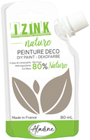 Aladine poster paint Izink Nature 80 ml taupe squeeze pouch