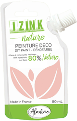 Aladine poster paint Izink Nature 80 ml pink for kids and crafts