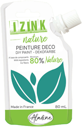 Aladine poster paint Izink Nature 80 ml turquoise squeeze pouch