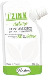 Aladine poster paint Izink Nature 80 ml white eco-friendly