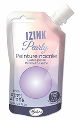 Aladine pearly paint Izink Pearly 80 ml pastel purple craft paint