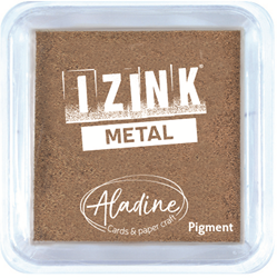 Aladine ink pad copper 5x5 cm quick-dry crafting cards