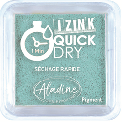 Aladine ink pad Izink Quick Dry light blue 5x5 cm craft