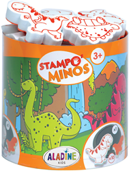 Aladine dinosaur foam stamps - creative toy set for children