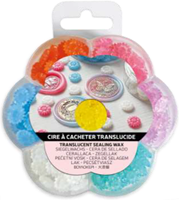Aladine seal wax set - creative wax beads in 7 colors for kids