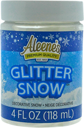 Aleene's Glitter Snow craft glue 118 ml for sparkling winter creations