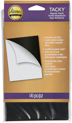 Aleene's magnetic sheets self-adhesive 10x15 cm 4 pieces magnet sheet