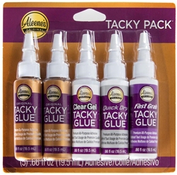 Aleene's craft glue set tacky glue 5x19.5 ml for creative fun