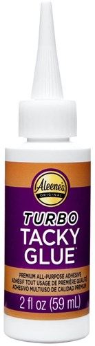 Aleene's Turbo Tacky Glue craft glue with needle tip 59 ml extra strong
