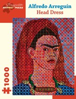 Pomegranate puzzle Alfredo Arreguín - Head Dress 1000 pieces art