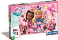 Clementoni puzzle Alice Wonderland Bakery - 104 pieces cardboard kids jigsaw-2