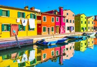 Alipson Puzzle jigsaw puzzle A Break in Burano, Italy - colorful puzzle fun