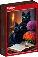 Alipson Puzzle jigsaw Black Cats - 500 pieces cardboard-2