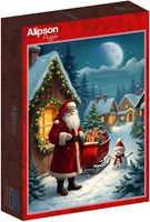 Alipson Puzzle Christmas puzzle 500 pieces - festive fun for the whole family-2
