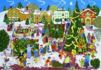 Alipson Puzzle Christmas Tree Jigsaw 1000 Pieces Multicolor