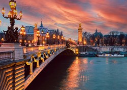Alipson Puzzle jigsaw Pont Alexandre III Paris 1000 pieces
