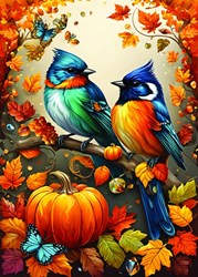 Alipson Puzzle jigsaw Welcome Autumn - 500 pieces autumn theme