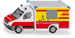 Siku ambulance toy car Mercedes-Benz red-yellow-white metal
