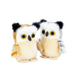 Living Nature plush Baby Owl mini Buddies 10cm soft toy