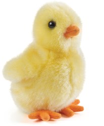 Living Nature plush yellow fluffy chick cuddly toy soft toy