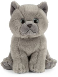 Living Nature plush British Shorthair kitten grey 16cm soft toy
