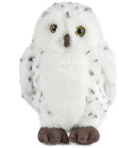 Living Nature snowy owl plush Large soft toy owl for kids