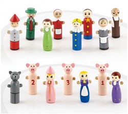 Andreu Toys magnetic toy theater cardboard educational play