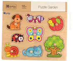 Andreu Toys ANDREU - Puzzle Garden