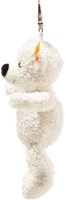 Steiff plush keychain teddy bear Lotte white - 12 cm accessory-2