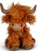 ANIMIGOS WORLD OF NATURE 30CM HIGHLAND COW