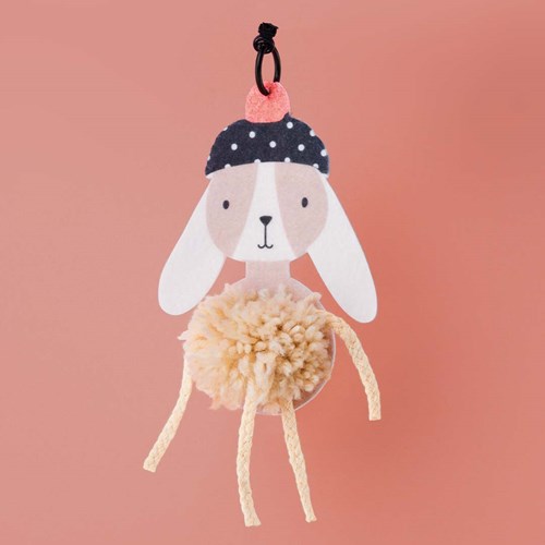 APLI Kids craft kit pompom bunny - creative toy for children-2