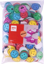APLI Kids foam craft shapes faces emotions maxi bag