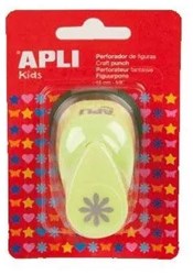 APLI Kids flower paper punch 16mm - craft tool for kids
