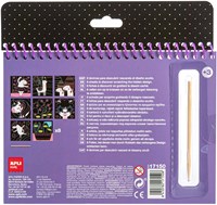 APLI Kids APLI - Happy Scratch Coloring Book (8 sheets)-2