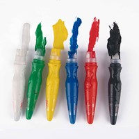 APLI Kids paint tubes with brush - poster paint set 6 colours - kids paint-2