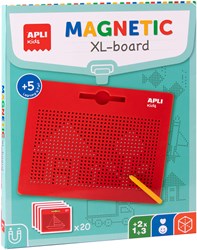 APLI Kids XL magnetic board with pen - educational toy for children