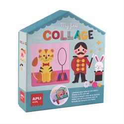APLI Kids APLI - My first collage with felt (6 cards)