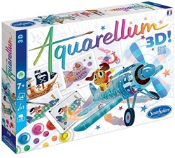 Sentosphère painting Aquarellum 3D adventurers creative toy