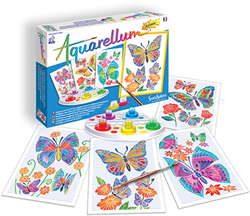 SentoSphère Aquarellum Junior Vlinders en Bloemen