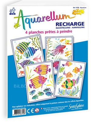 Sentosphère painting refill aquarium 18x25 cm creative