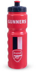 Team Merchandise Arsenal plastic water bottle 750ml - sports bottle red