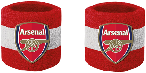 Team Merchandise cotton wristband Arsenal red sports accessory