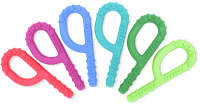 ARK Therapeutic sensory chew toy Textured Grabber magenta standard Grabber-kauwtool met 3 texturen, ook geschikt voor eettherapie en sensorische opbouw.-2
