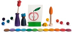 Grapat wooden playset Your Day - fantasy toy 31 pieces