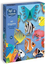 Sentosphère origami craft set animals - creative folding for kids